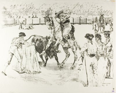 Stierkampf von Alexandre Lunois