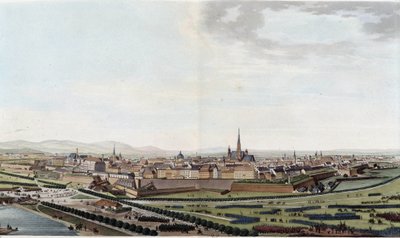 Vue generale de Vienne prise de l