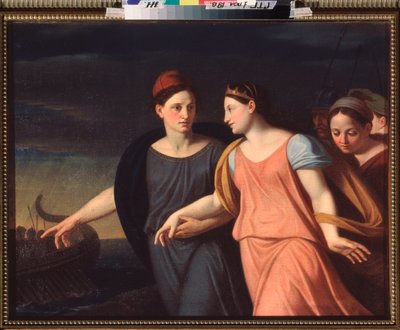 Paris entführt Helena von Alexei Yegorovich Yegorov