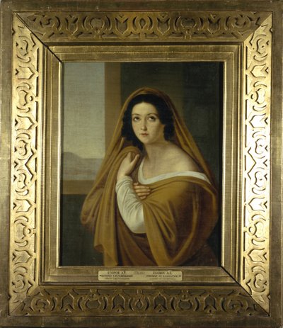Porträt von Prinzessin Yevdokia Avdotya Ivanovna Golitsyna, geb. Izmaylova 1794-1890, 1810er Jahre von Alexei Yegorovich Yegorov