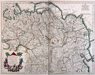Reich von Russland und Tartarie - von A von Alexis Hubert Jaillot