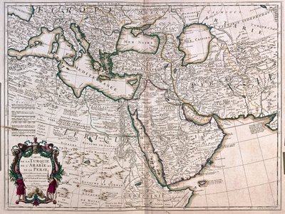 Türkei - Arabien und Iran von Alexis Hubert Jaillot
