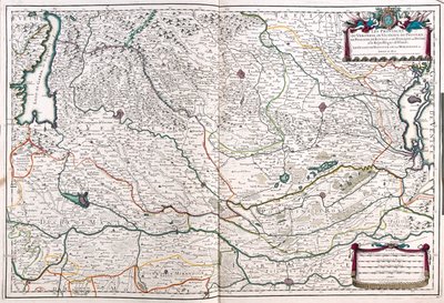 Verona, Vicenza, Padua, Polesine und Rovigo, Italien von Alexis Hubert Jaillot