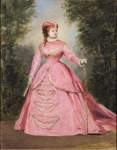 Hortense Schneider (1838-1920) 1868 von Alexis Joseph Perignon