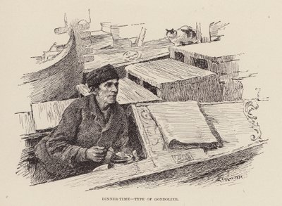 Essenszeit, Typ Gondoliere von Alezzandro Zezzos