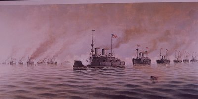 Spanisch-Amerikanischer Krieg 1898, Schlacht in der Bucht von Manila von Alfonso Sanz