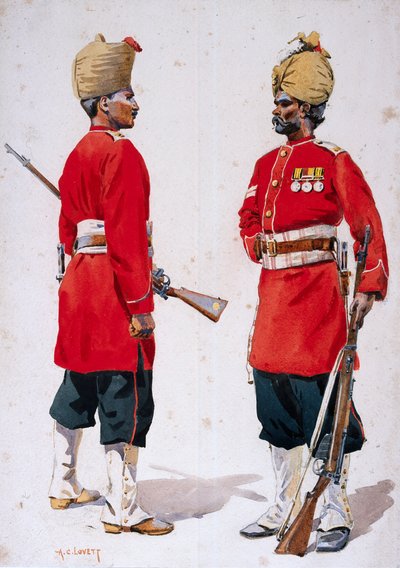 Soldaten der 102. King Edward