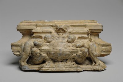 Eine von 9 Maquetten für den Sam Wilson Kamin, ca. 1908-14 (Gips & Schellack) von Alfred Gilbert