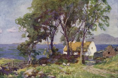 Hütte am Meer, Renvyle von Alfred Heaton Cooper