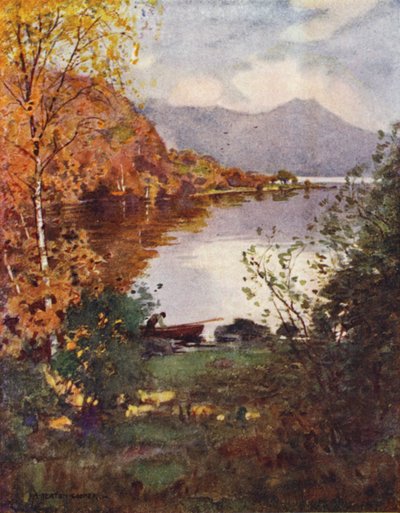 Innisfallen Island, Killarney von Alfred Heaton Cooper