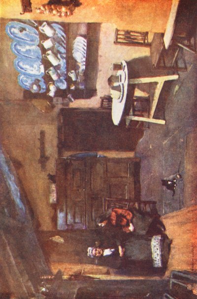Lake District: Eine alte Gasthausküche, Coniston von Alfred Heaton Cooper