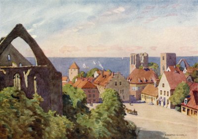 Die Stadt Visby von Alfred Heaton Cooper