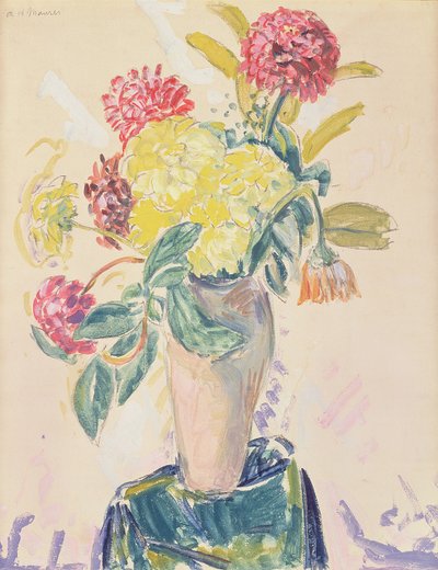 Zinnien, ca. 1926 von Alfred Henry Maurer