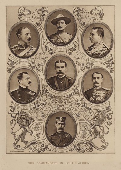 Kommandanten der britischen Armee in Südafrika während des Burenkriegs von Alfred Hugh Fisher