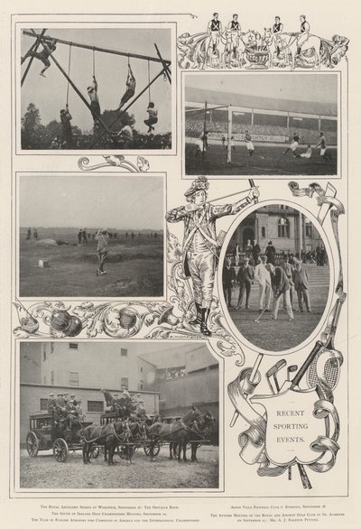 Aktuelle Sportereignisse von Alfred Hugh Fisher