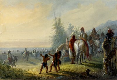 Lagerumzug von Alfred Jacob Miller