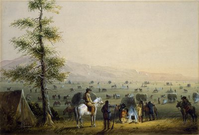 Unser Lager von Alfred Jacob Miller