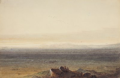 Prärie, ca. 1837 von Alfred Jacob Miller