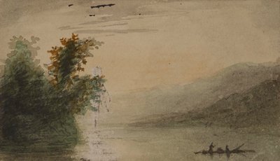 Flusslandschaft von Alfred Jacob Miller