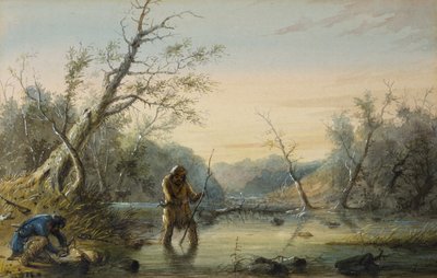 Biberfang von Alfred Jacob Miller