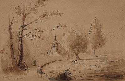 Ansicht eines Landguts von Alfred Jacob Miller