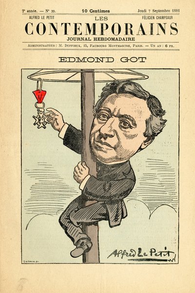 Cover von „Les Contemporains“, Nr. 39 von Alfred Le Petit