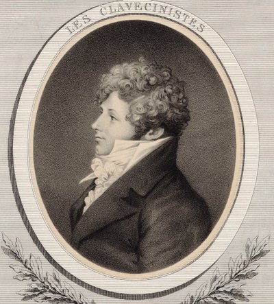 Porträt des Pianisten und Komponisten Daniel Steibelt 1765-1823 von Alfred Lemoine