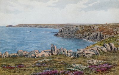 Kap Cornwall und Höhlen und Klippen am Lands End von Alfred Robert Quinton