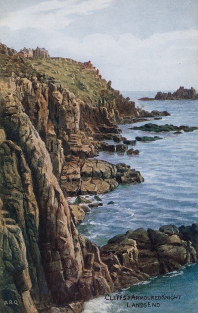Klippen und gepanzerter Ritter, Lands End von Alfred Robert Quinton