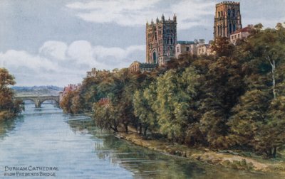 Durham-Kathedrale, von der Prebends-Brücke von Alfred Robert Quinton