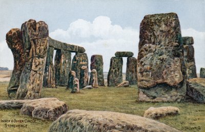 Innerer und äußerer Kreis, Stonehenge von Alfred Robert Quinton