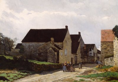Frauen gehen in den Wald von Alfred Sisley