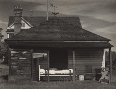 Rückseite des kleinen Hauses von Alfred Stieglitz