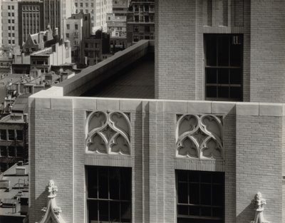 Von meinem Fenster bei An American Place, Norden von Alfred Stieglitz