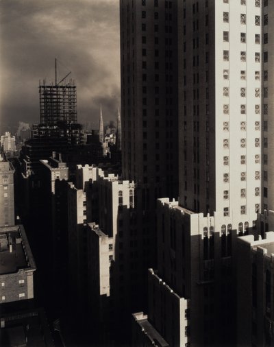Von meinem Fenster im Shelton, West von Alfred Stieglitz