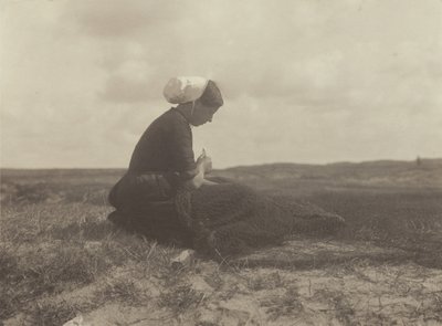 Netze flicken von Alfred Stieglitz