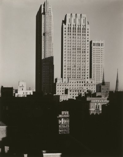 New York vom Shelton aus von Alfred Stieglitz