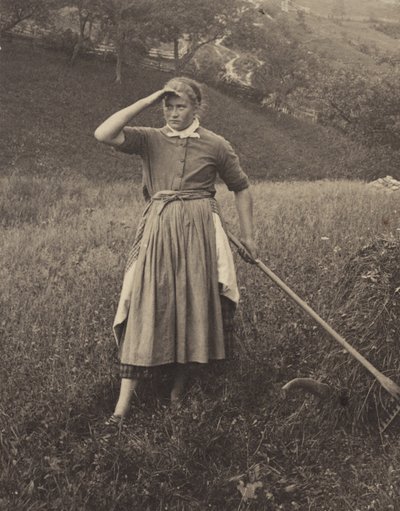 Die Ernte, Mittenwald von Alfred Stieglitz