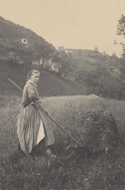 Die Ernte, Mittenwald von Alfred Stieglitz