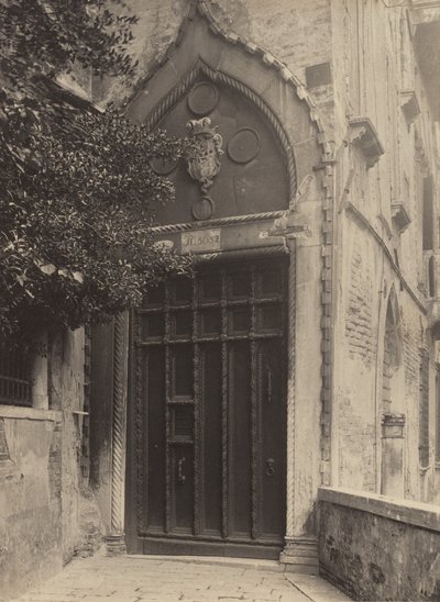 Venezianisches Portal von Alfred Stieglitz