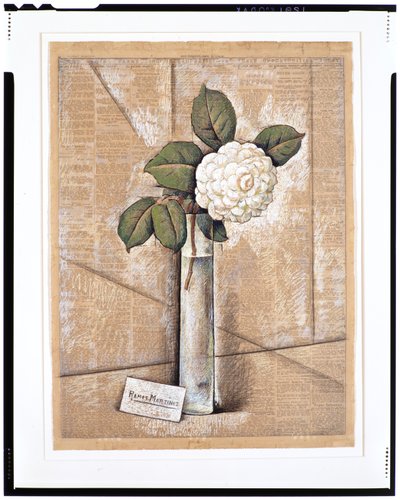 Gardenie im Glas, ca. 1936 von Alfredo Ramos Martinez