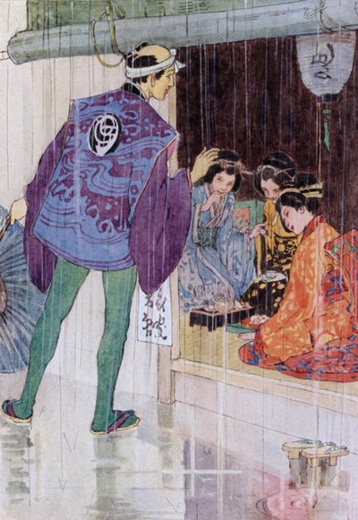 Illustration für Die Geschichte von The Mikado von Alice Bolingbroke (after) Woodward