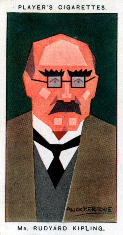 Rudyard Kipling, britischer Schriftsteller und Dichter, 1926 von Alick P. F. Ritchie