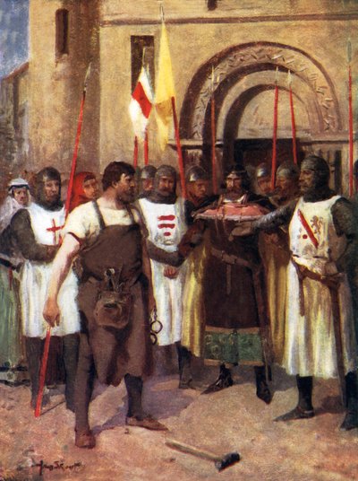 Hubert de Burgh und der Schmied von Allan (after) Stewart