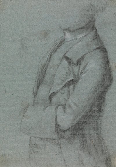 Kostümstudie für ein Porträt eines Mannes von Allan Ramsay