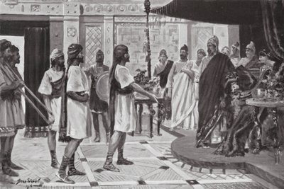 Midas von Phrygien arrangiert ein Bündnis mit Urartu von Allan Stewart