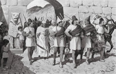 Rückkehr von Shubbiluliuma von seinem syrischen Feldzug von Allan Stewart