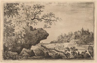 Ast im Wasser von Allart van Everdingen