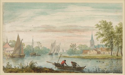 Flusslandschaft von Allart van Everdingen
