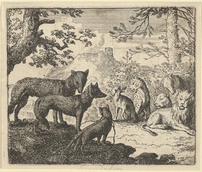 Renards Eltern bitten um Rückzug vom Gericht, 1650-75 von Allart van Everdingen